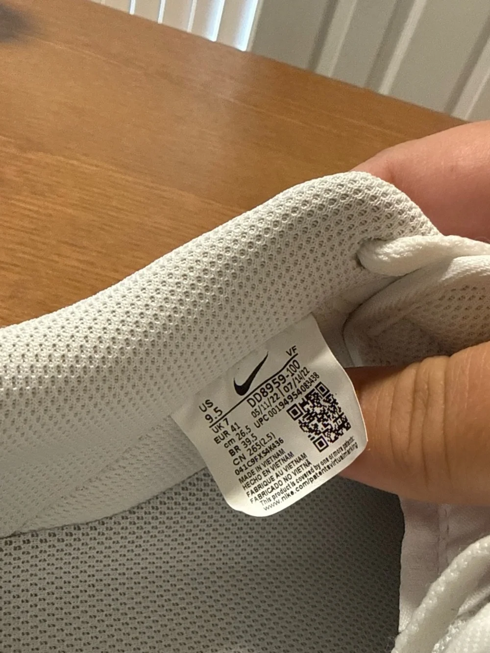 Nike White Air Force One Women’s Sneakers
